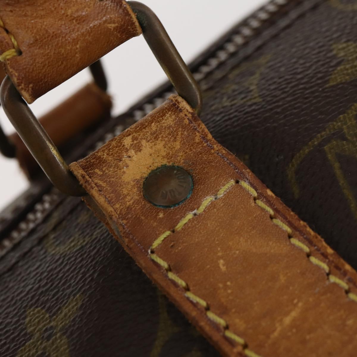 LOUIS VUITTON Monogram Keepall 50 Boston Bag M41426 LV Auth 175430