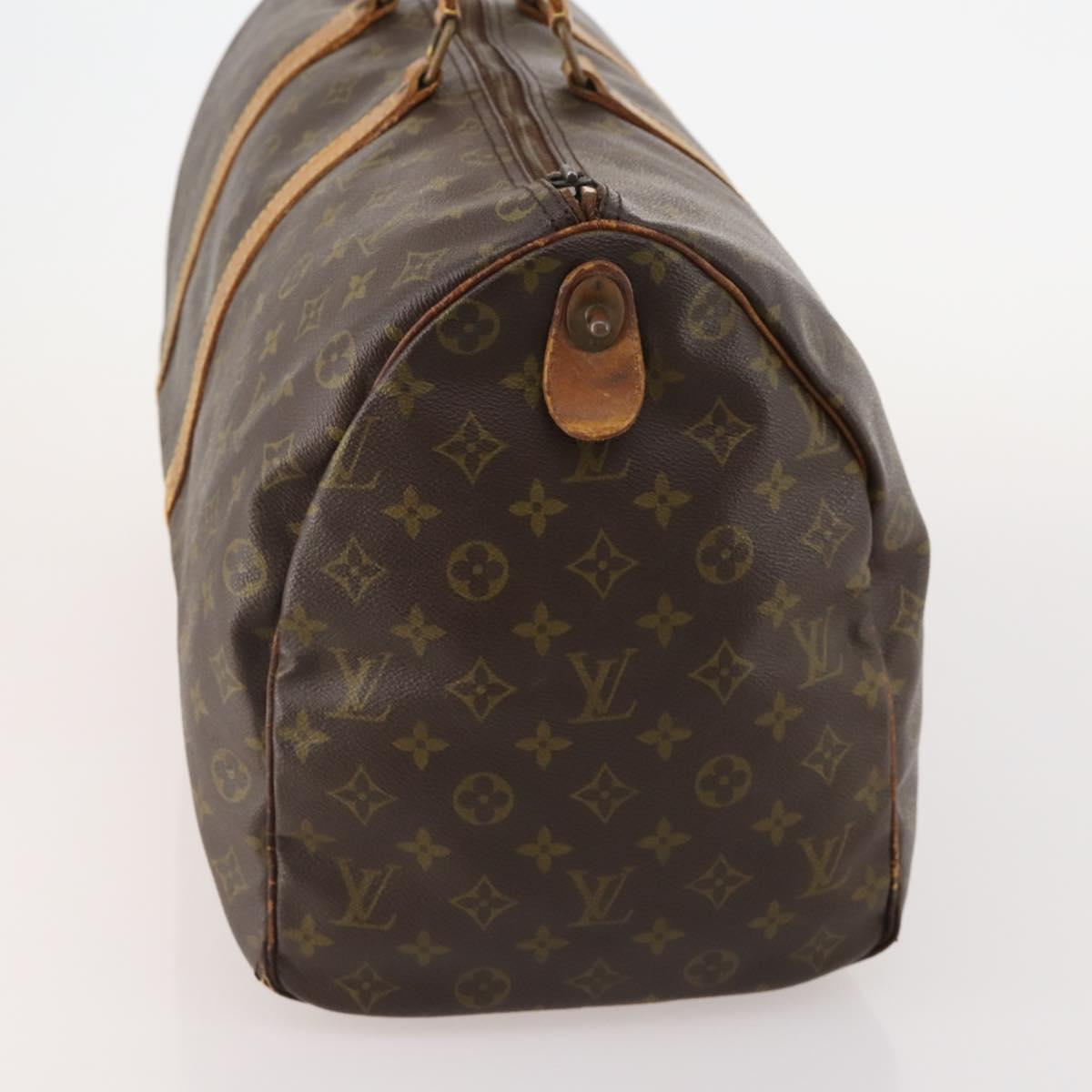 LOUIS VUITTON Monogram Keepall 50 Boston Bag M41426 LV Auth 175430