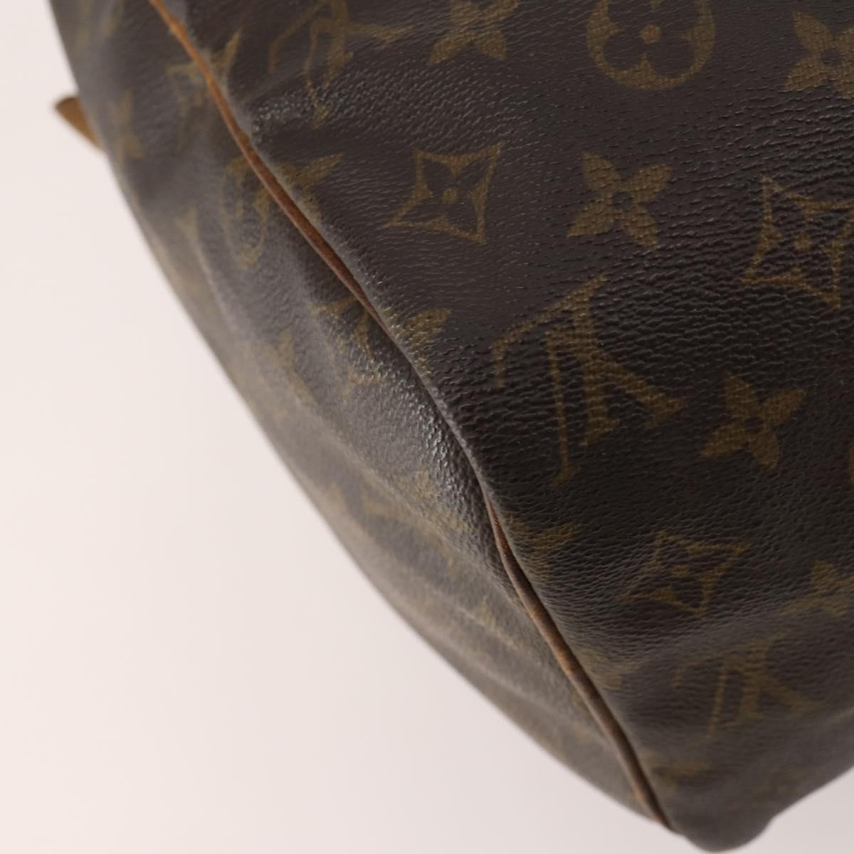 LOUIS VUITTON Monogram Sac Souple 35 Boston Bag M41626 LV Auth 175447
