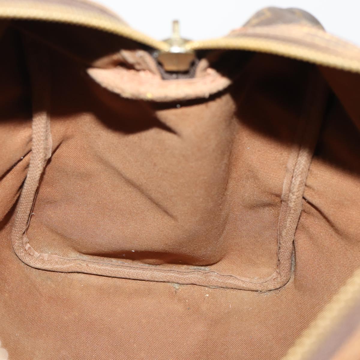 LOUIS VUITTON Monogram Sac Souple 35 Boston Bag M41626 LV Auth 175447