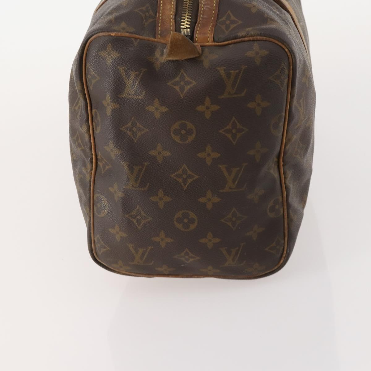 LOUIS VUITTON Monogram Sac Souple 35 Boston Bag M41626 LV Auth 175447
