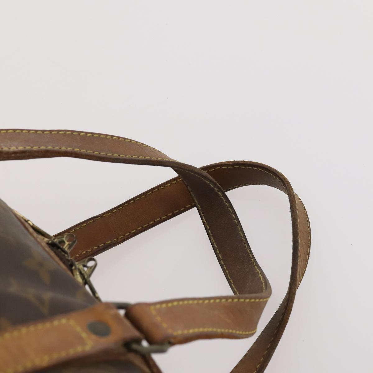 LOUIS VUITTON Monogram Sac Souple 35 Boston Bag M41626 LV Auth 175447