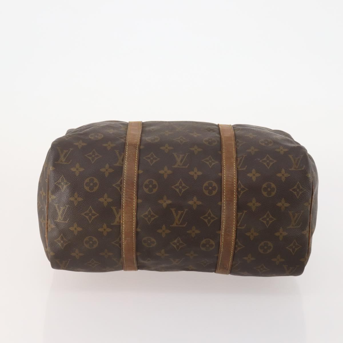 LOUIS VUITTON Monogram Sac Souple 35 Boston Bag M41626 LV Auth 175447