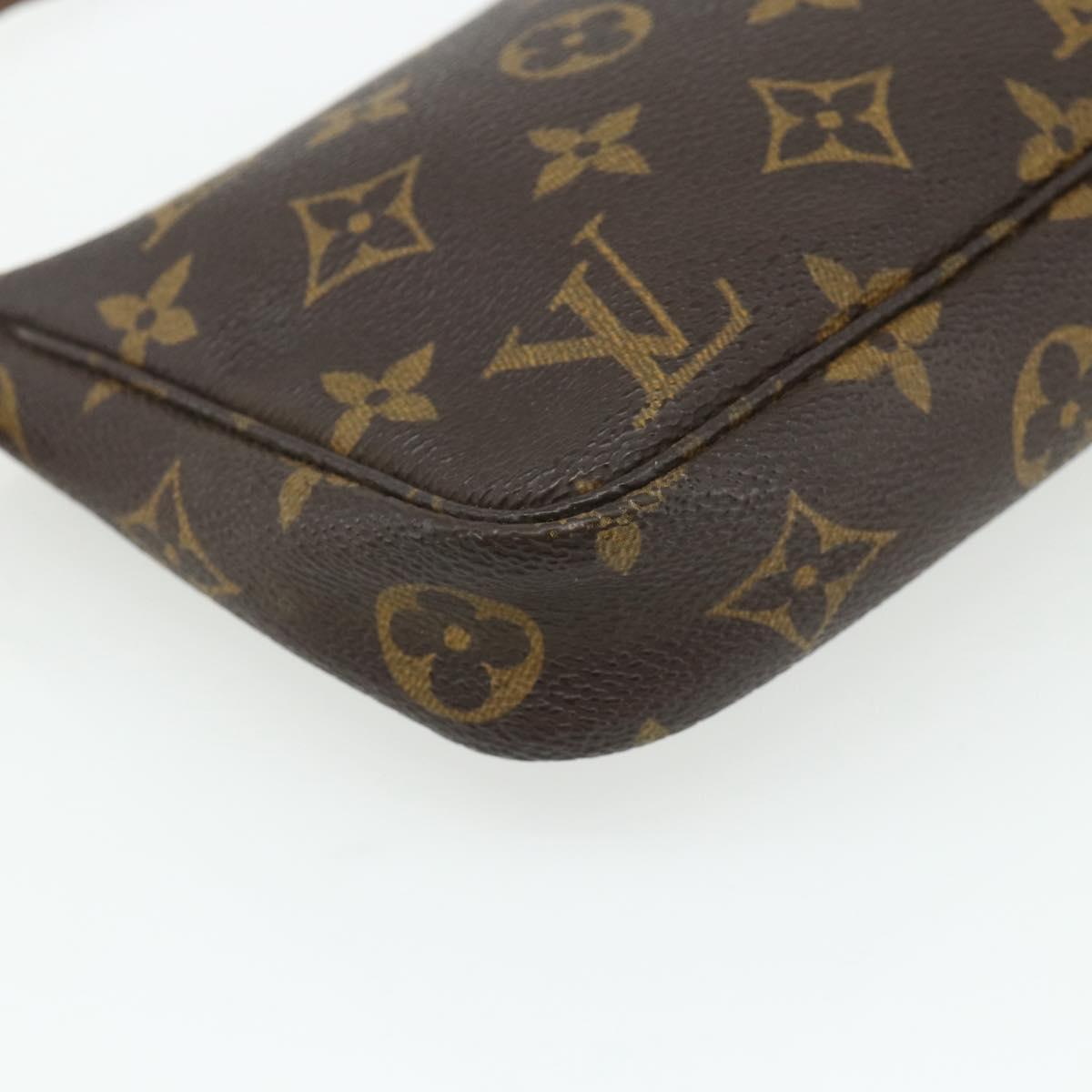 LOUIS VUITTON Monogram Pochette Accessoires Pouch M51980 LV Auth 175459