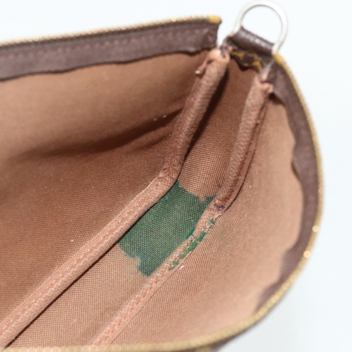 LOUIS VUITTON Monogram Pochette Accessoires Pouch M51980 LV Auth 175459