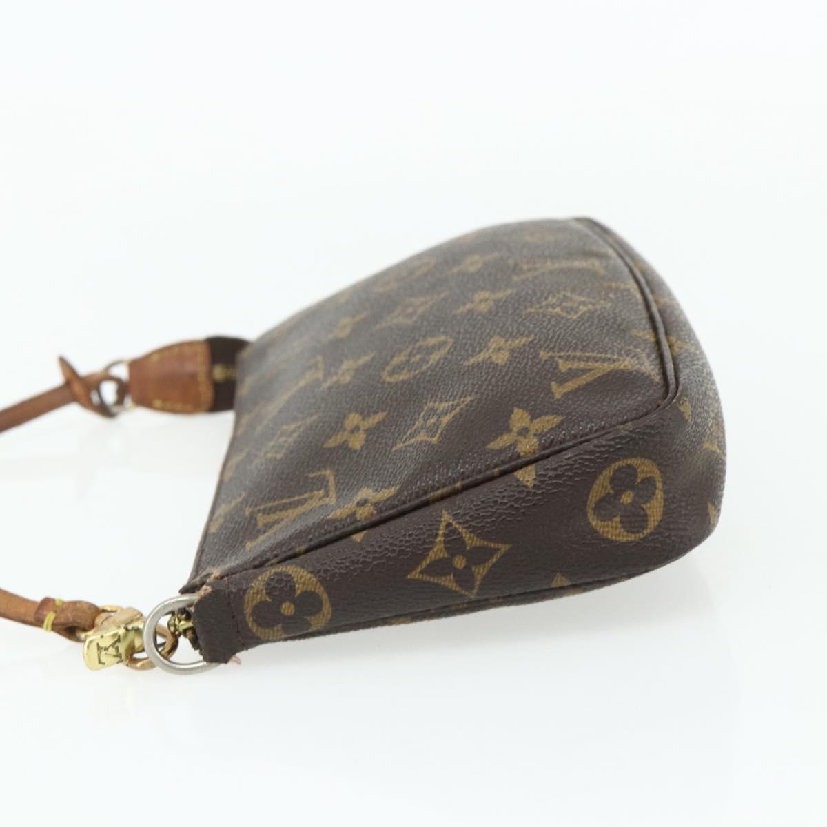LOUIS VUITTON Monogram Pochette Accessoires Pouch M51980 LV Auth 175459