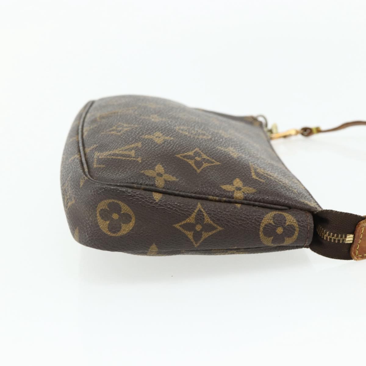 LOUIS VUITTON Monogram Pochette Accessoires Pouch M51980 LV Auth 175459