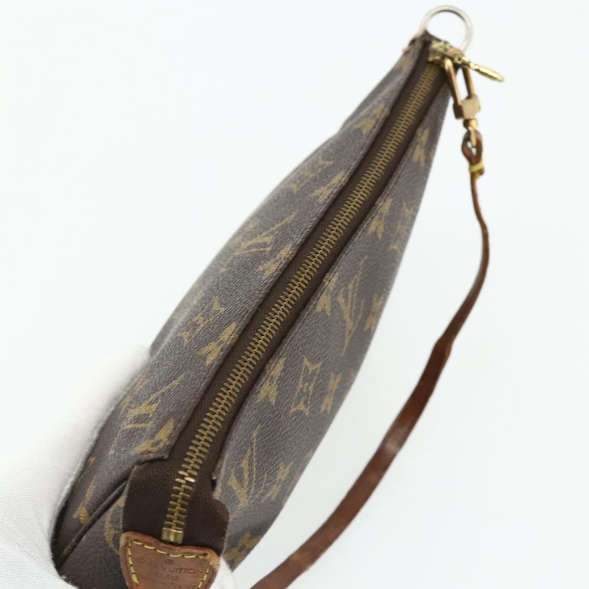 LOUIS VUITTON Monogram Pochette Accessoires Pouch M51980 LV Auth 175459