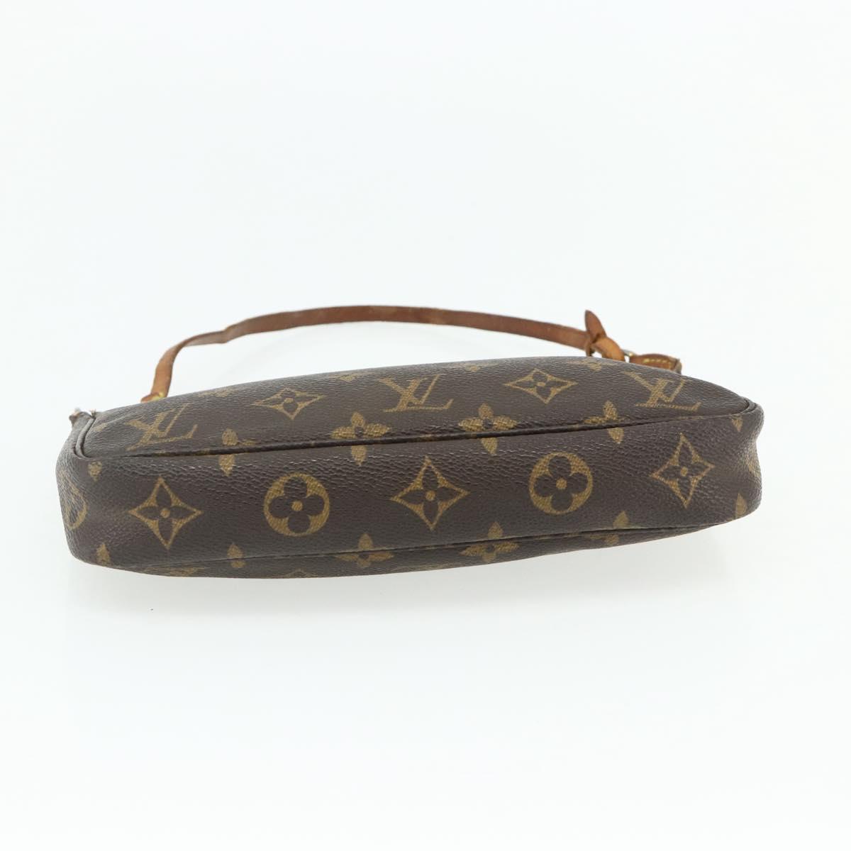 LOUIS VUITTON Monogram Pochette Accessoires Pouch M51980 LV Auth 175459