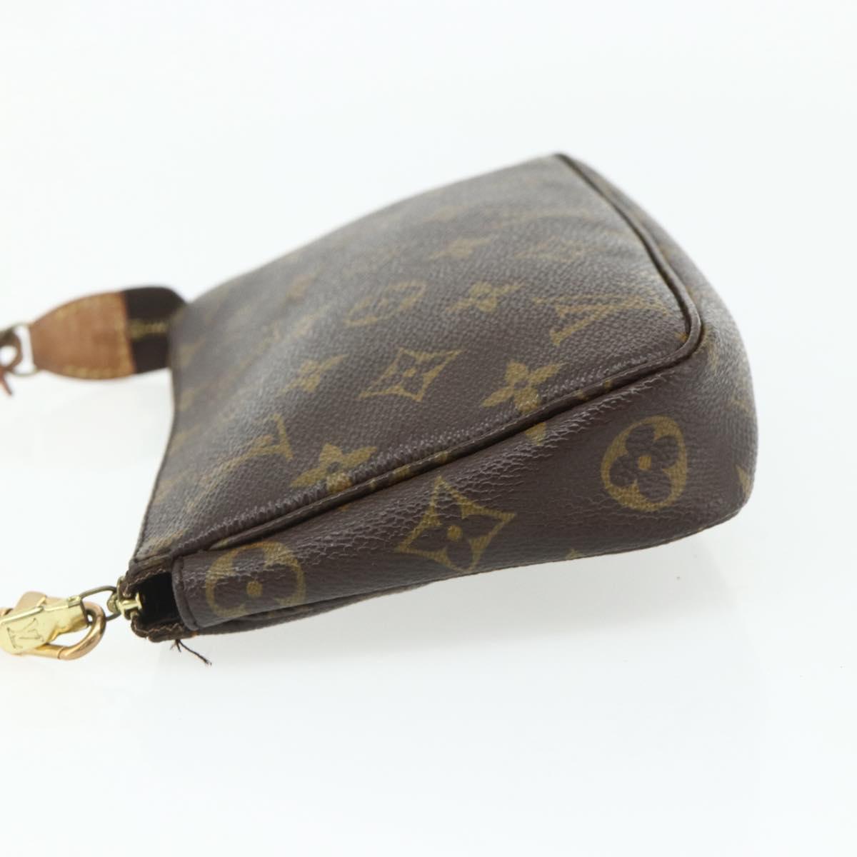 LOUIS VUITTON Monogram Pochette Accessoires Pouch M51980 LV Auth 175460
