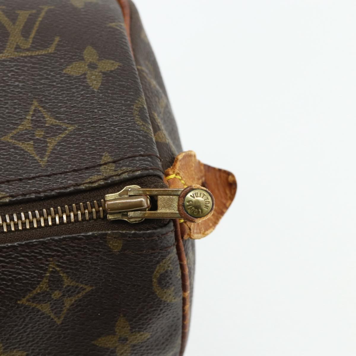 LOUIS VUITTON Monogram Speedy 30 Hand Bag M41526 LV Auth 175472