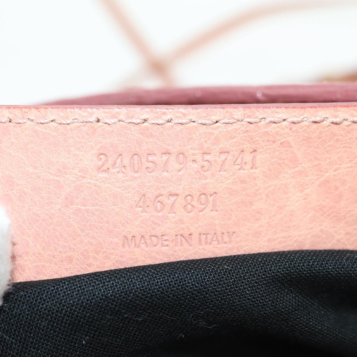 BALENCIAGA The Town Hand Bag Leather 2way Pink 240579 Auth 175475SAV