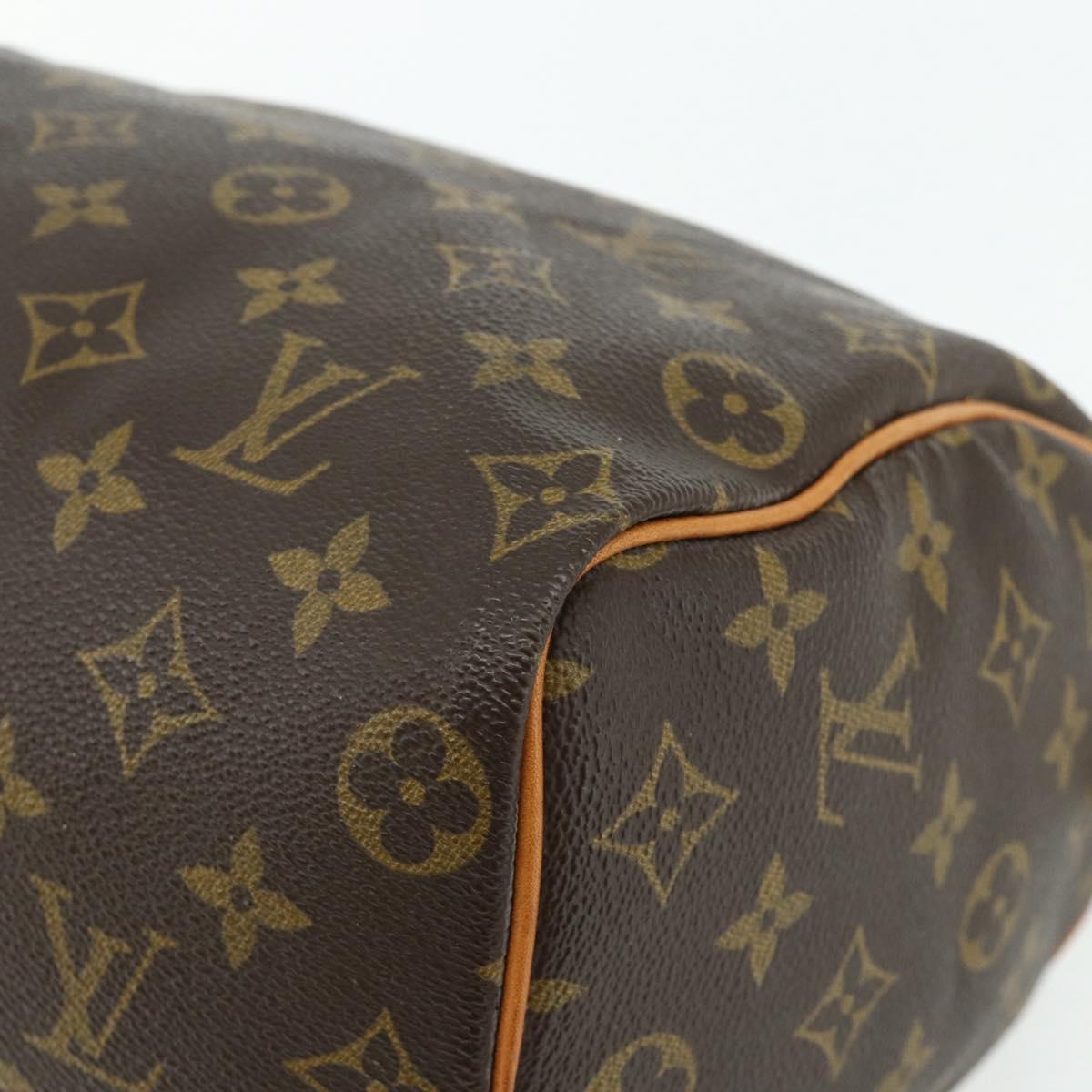 LOUIS VUITTON Monogram Speedy 25 Hand Bag M41528 LV Auth 175495A