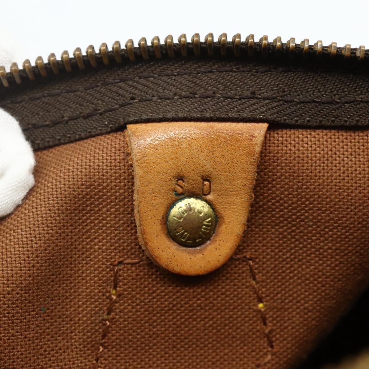 LOUIS VUITTON Monogram Speedy 25 Hand Bag M41528 LV Auth 175495A