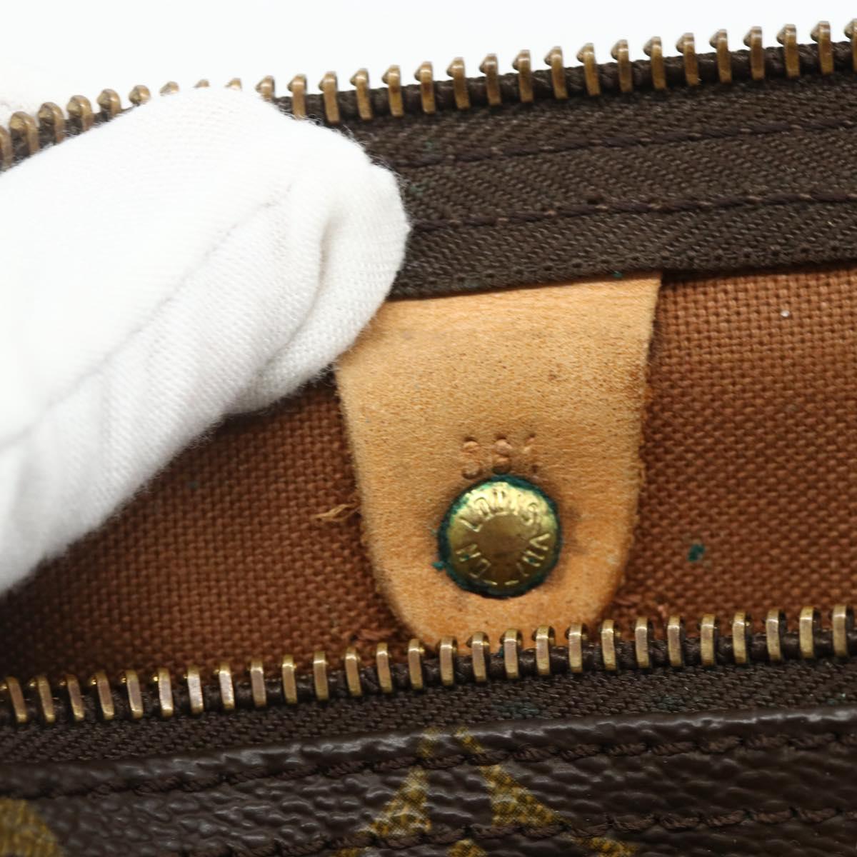 LOUIS VUITTON Monogram Speedy 25 Hand Bag M41528 LV Auth 175495A