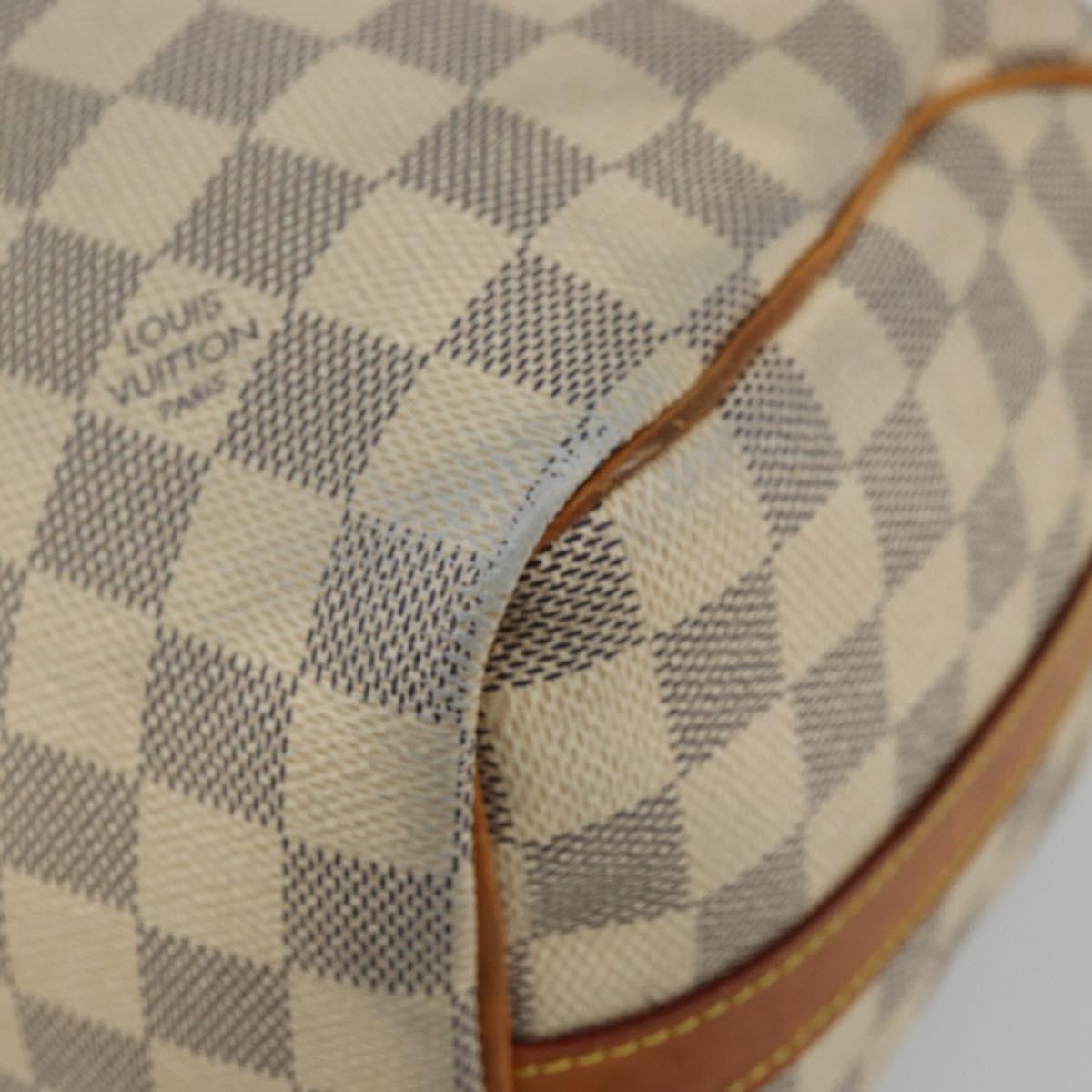 LOUIS VUITTON Damier Azur Speedy Bandouliere 25 Hand Bag N41000 LV Auth 175563