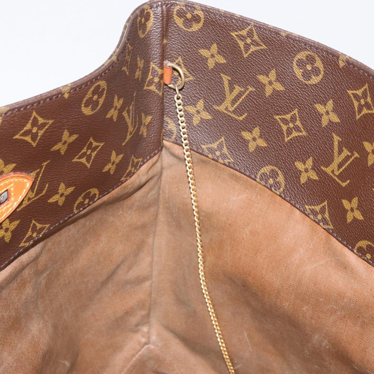 LOUIS VUITTON Monogram Sac Shopping Tote Bag M51108 LV Auth 175577