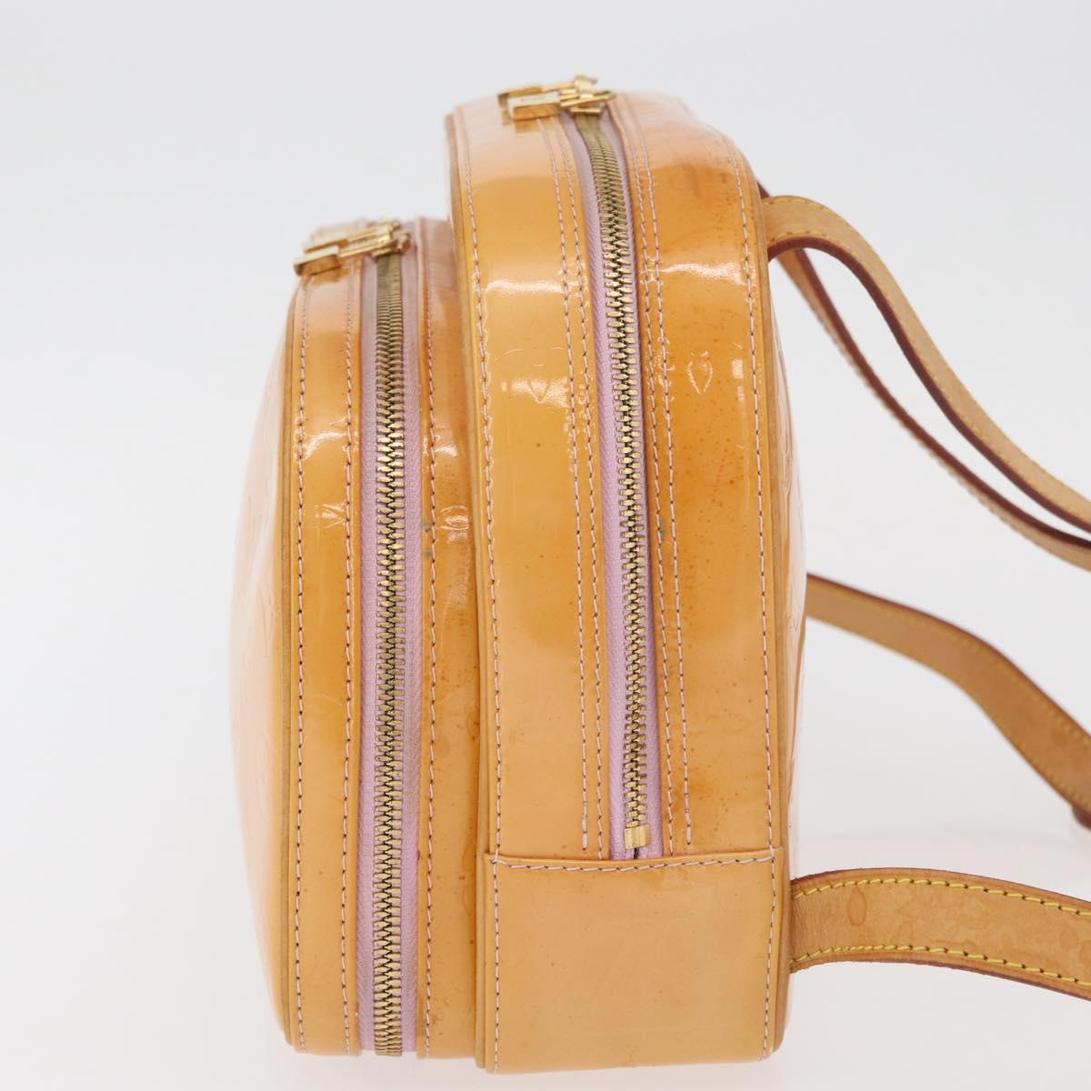 LOUIS VUITTON Vernis Marley Backpack Marshmallow Pink M91039 LV Auth 175584