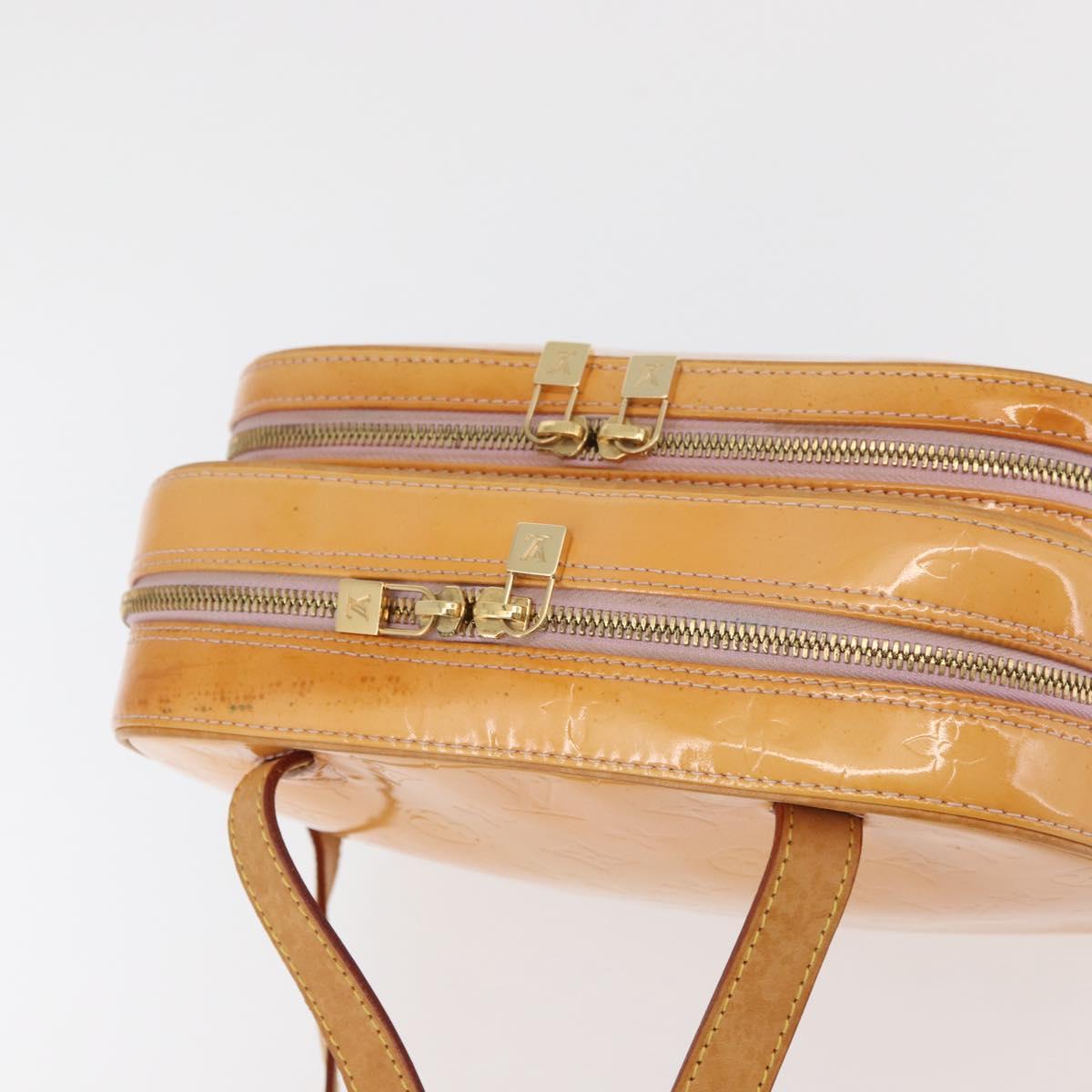 LOUIS VUITTON Vernis Marley Backpack Marshmallow Pink M91039 LV Auth 175584