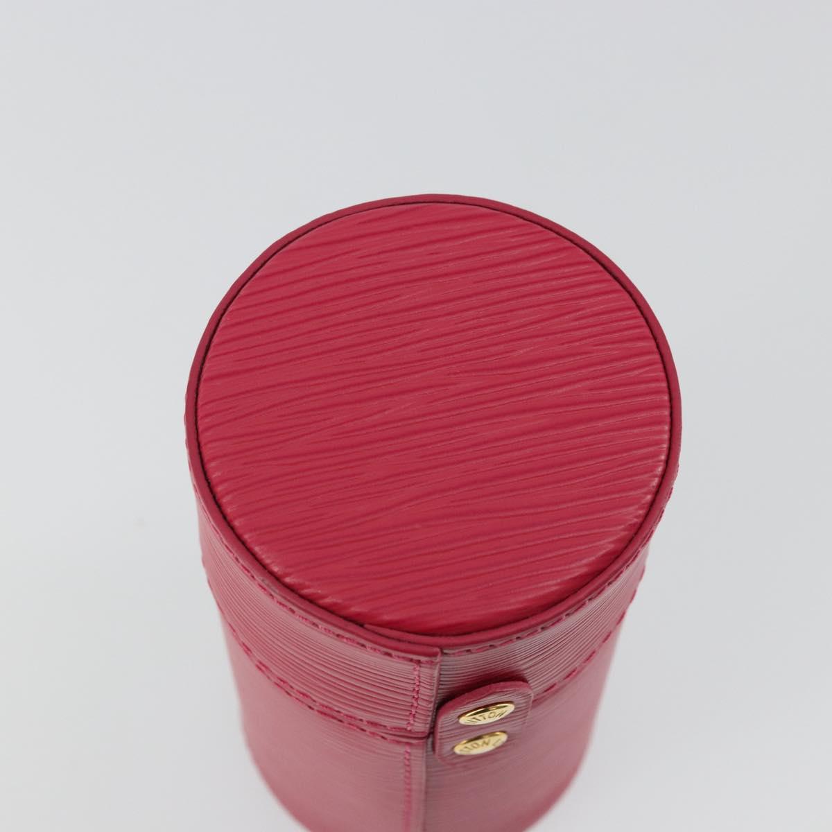 LOUIS VUITTON Epi Travel Case 100ml Accessory Case Pink LS0219 LV Auth 175661A