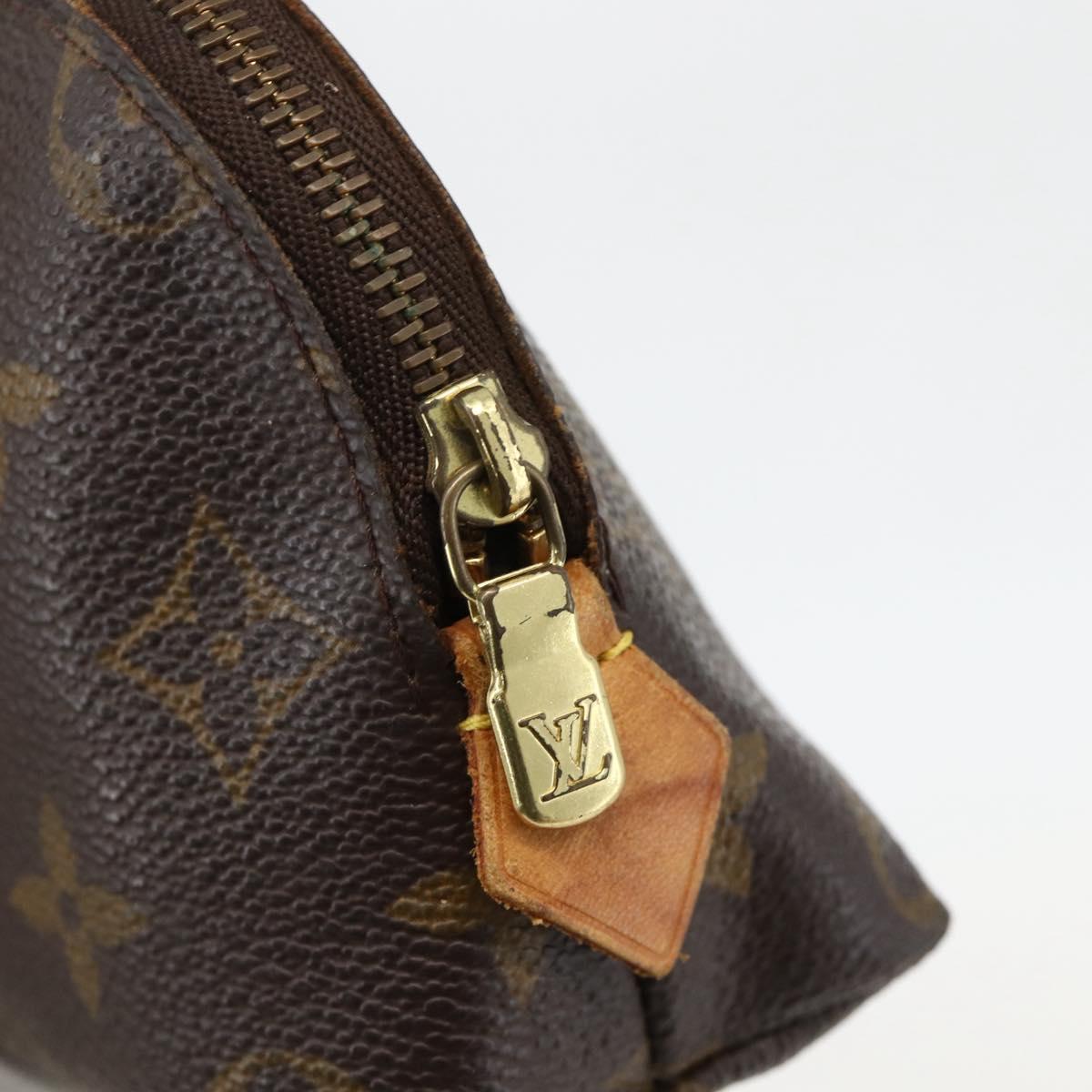 LOUIS VUITTON Monogram Pochette Cosmetic PM Pouch M43998 LV Auth 175666