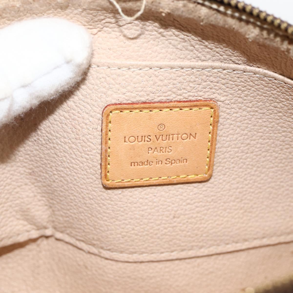 LOUIS VUITTON Monogram Pochette Cosmetic PM Pouch M43998 LV Auth 175666