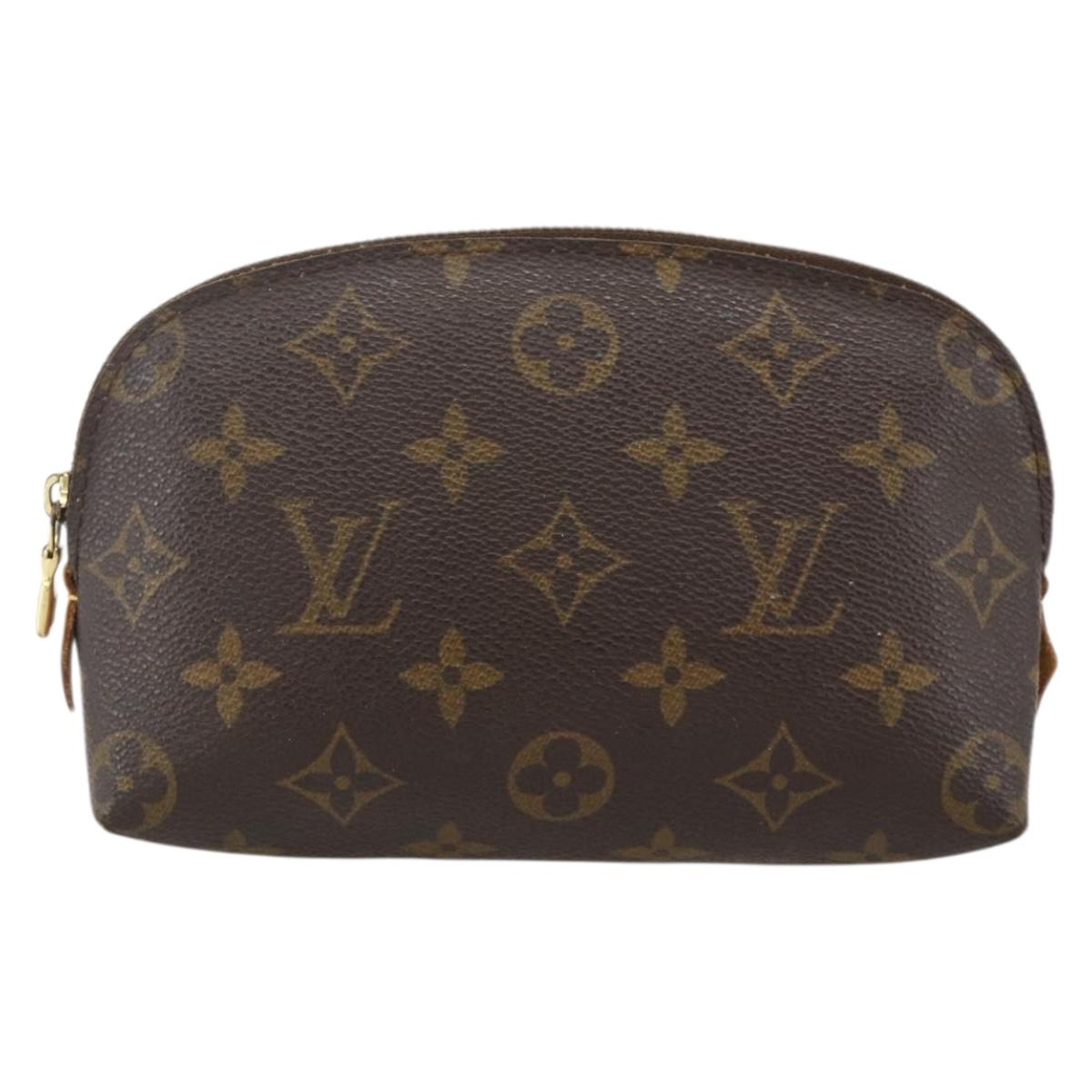 LOUIS VUITTON Monogram Pochette Cosmetic PM Pouch M43998 LV Auth 175666