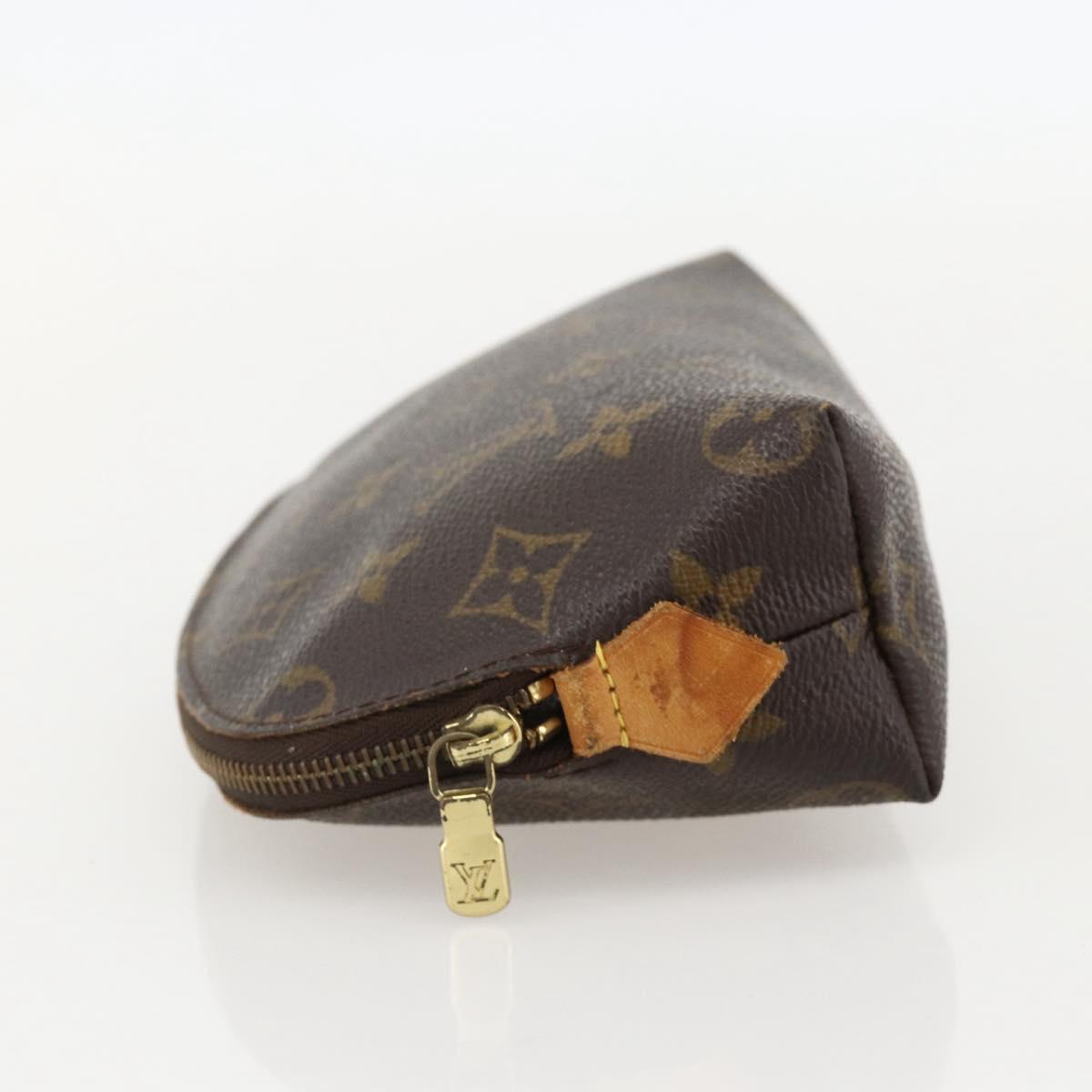 LOUIS VUITTON Monogram Pochette Cosmetic PM Pouch M43998 LV Auth 175666