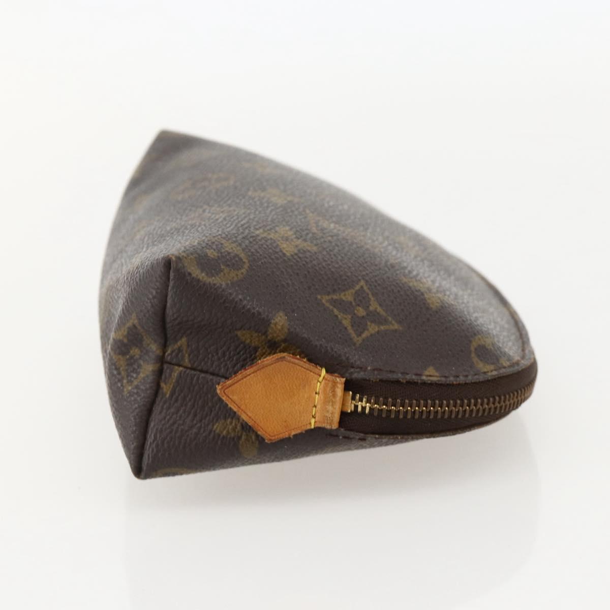 LOUIS VUITTON Monogram Pochette Cosmetic PM Pouch M43998 LV Auth 175666