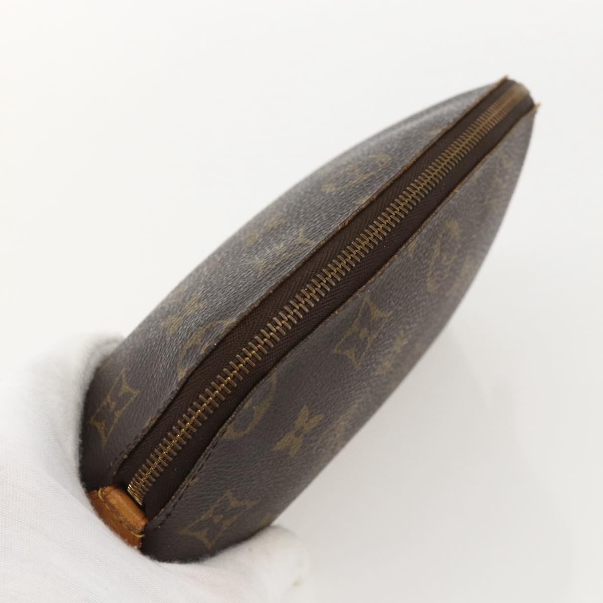 LOUIS VUITTON Monogram Pochette Cosmetic PM Pouch M43998 LV Auth 175666