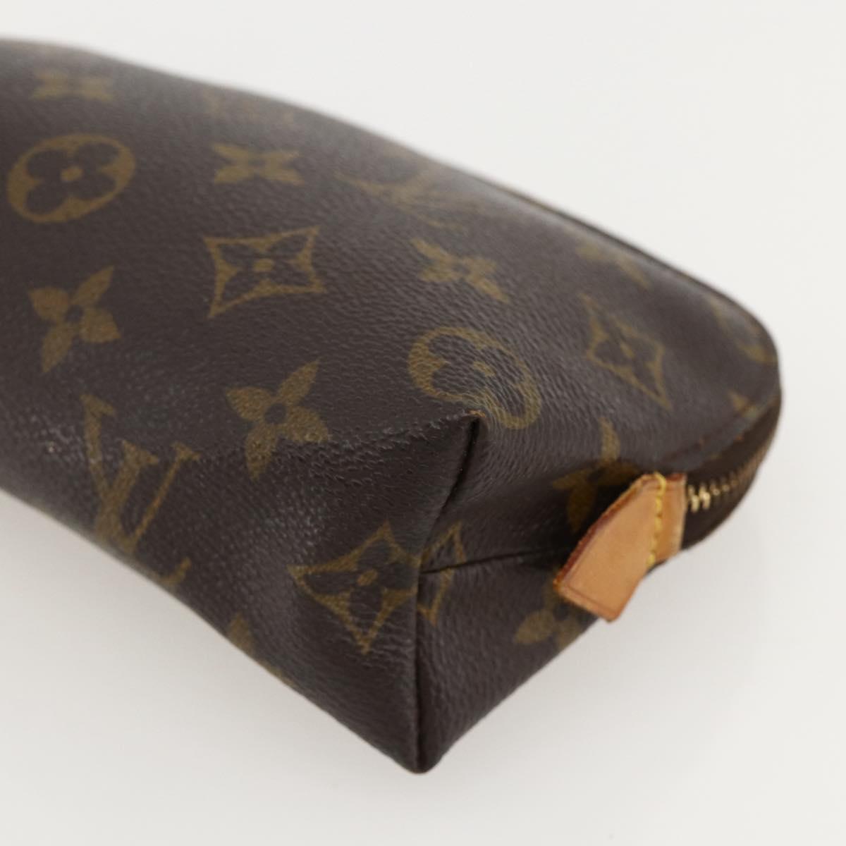 LOUIS VUITTON Monogram Pochette Cosmetic PM Pouch M43998 LV Auth 175666