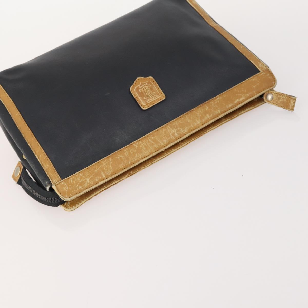 BALLY Celine MCM Macadam Canvas Vicetos Bag Leather 4 Set Black Auth 175754
