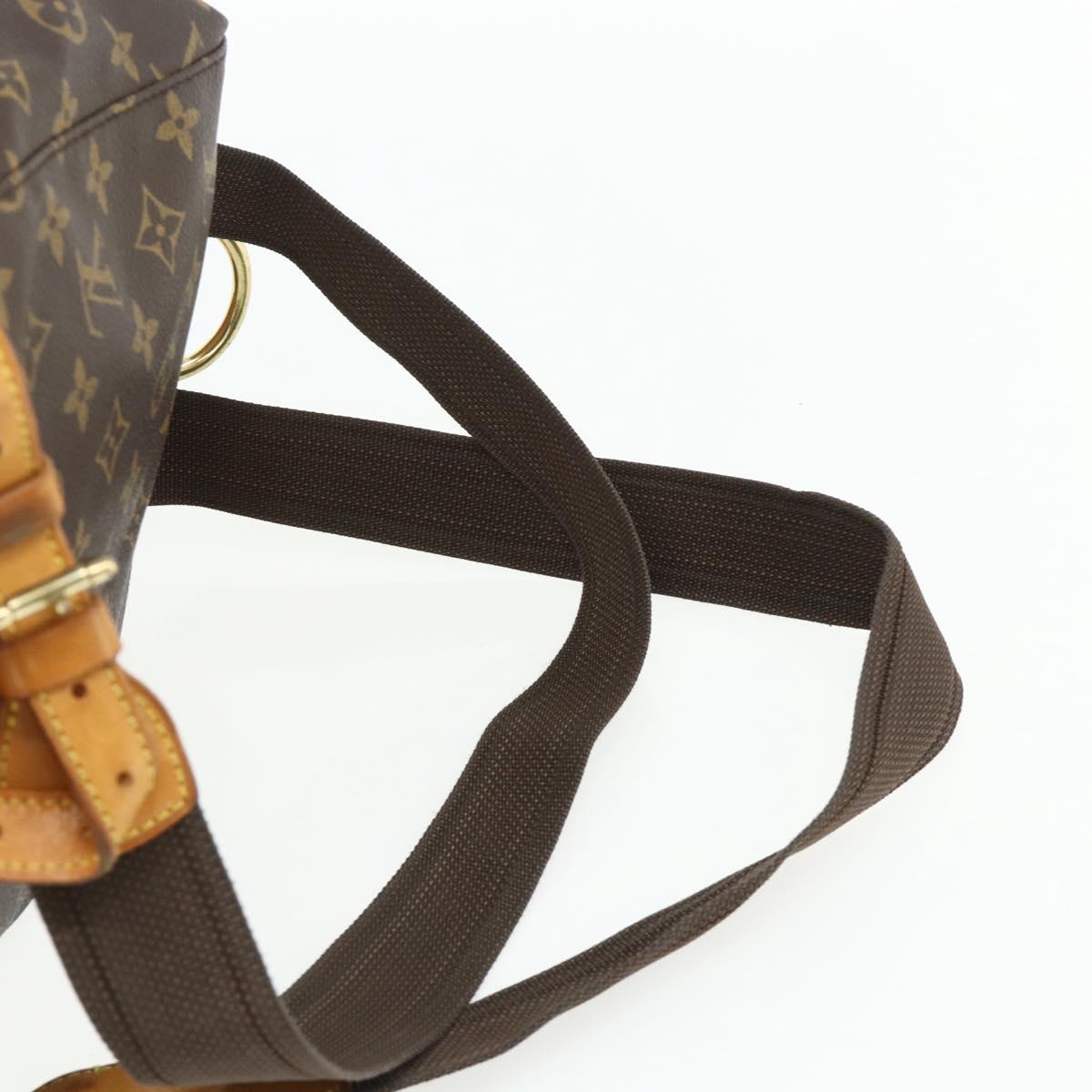 LOUIS VUITTON Monogram Montsouris GM Backpack M51135 LV Auth 175760