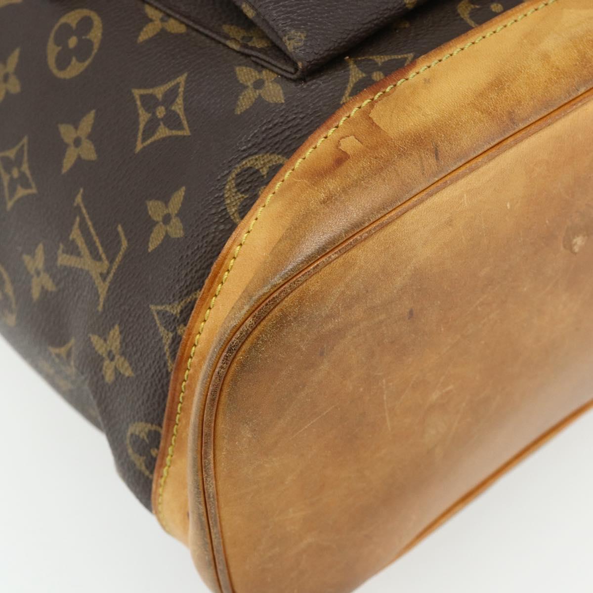 LOUIS VUITTON Monogram Montsouris GM Backpack M51135 LV Auth 175760