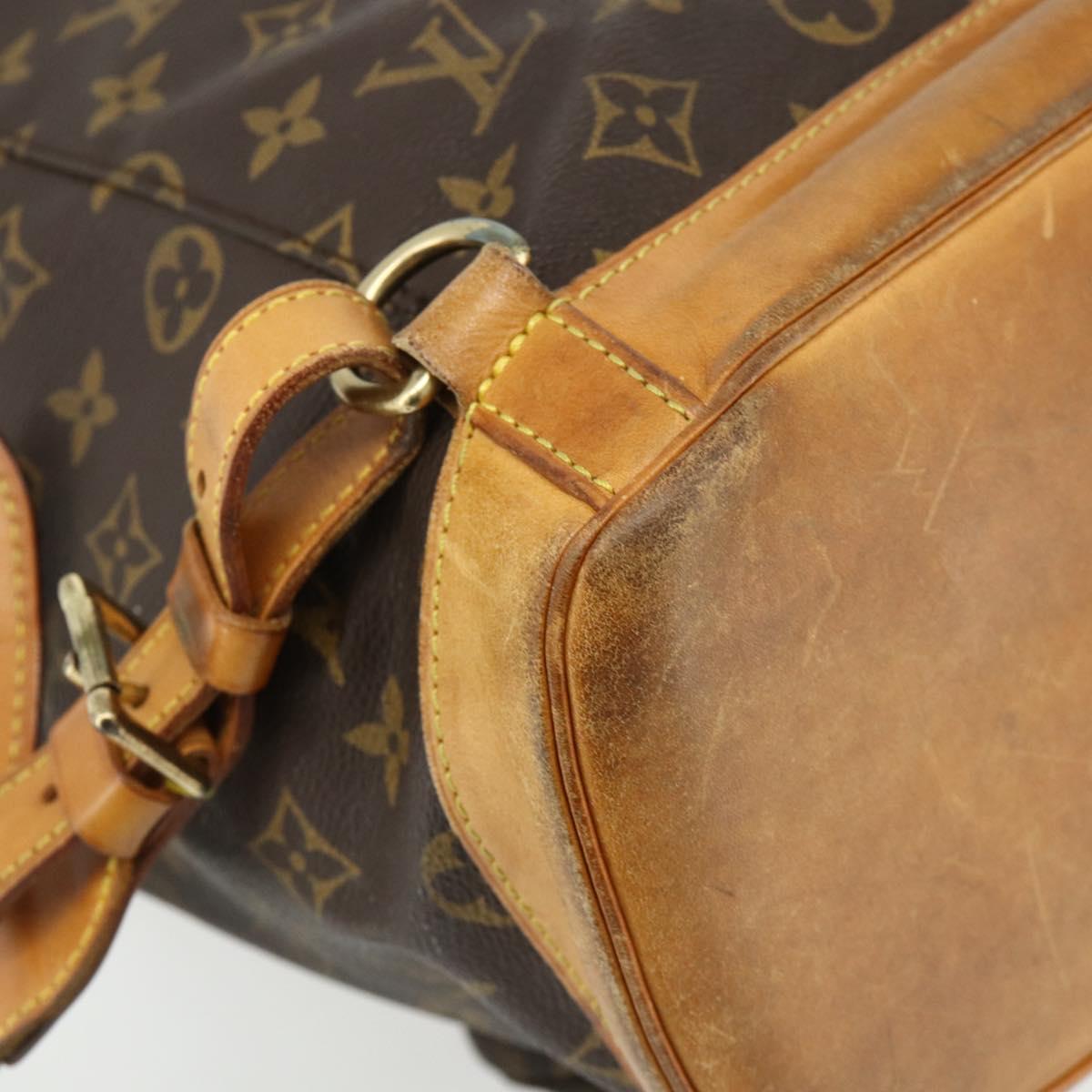 LOUIS VUITTON Monogram Montsouris GM Backpack M51135 LV Auth 175760