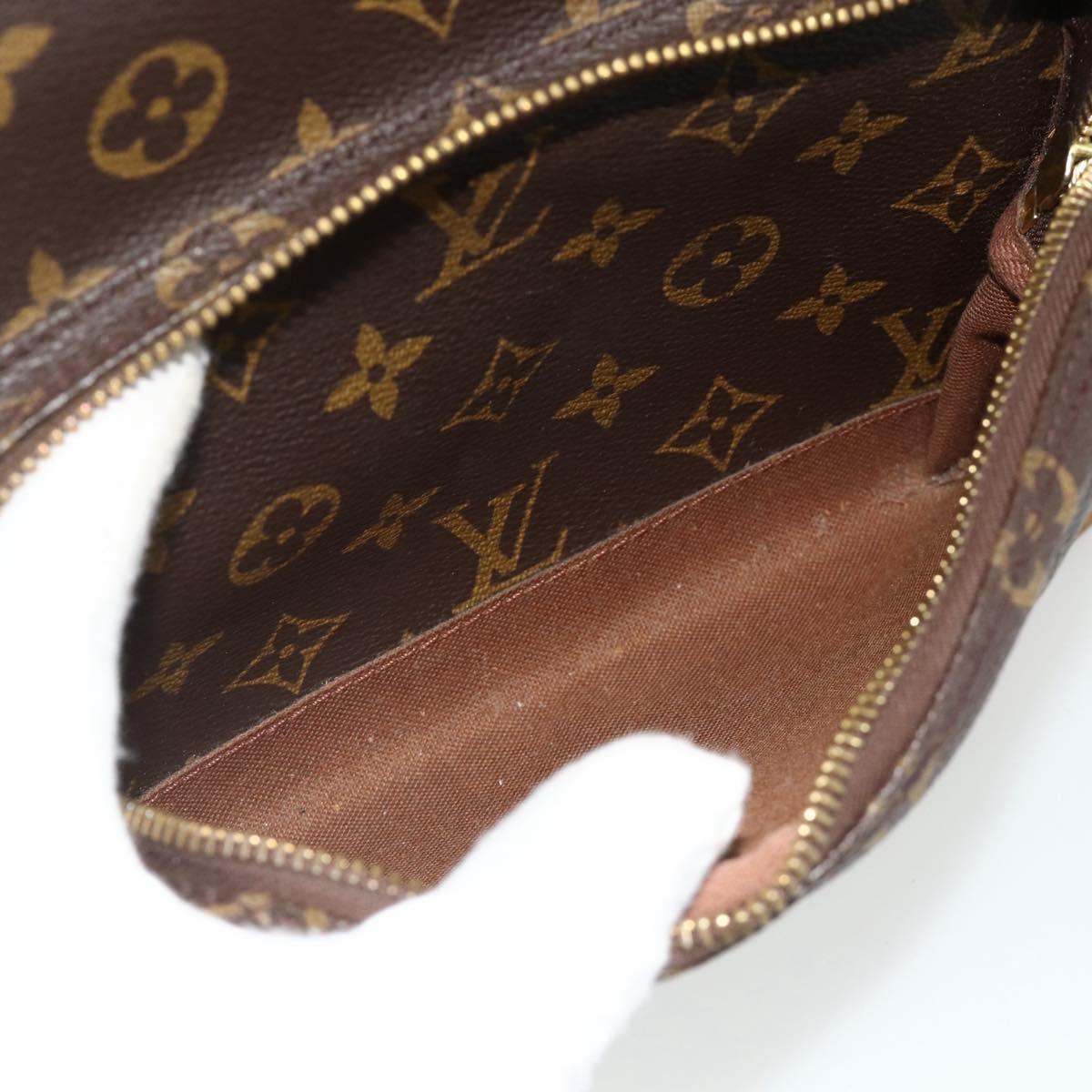 LOUIS VUITTON Monogram Montsouris GM Backpack M51135 LV Auth 175760