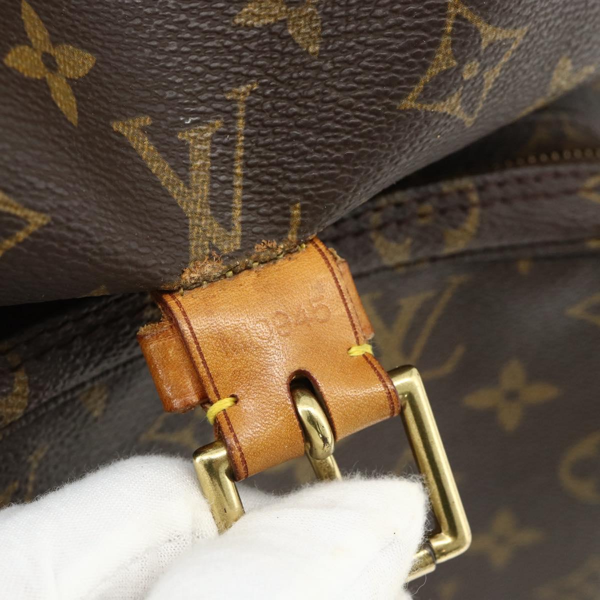 LOUIS VUITTON Monogram Montsouris GM Backpack M51135 LV Auth 175760