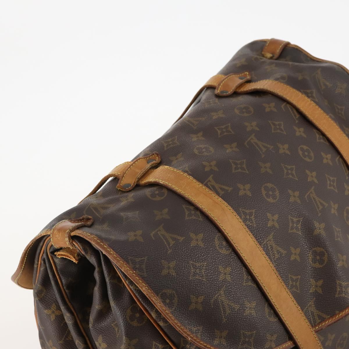 LOUIS VUITTON Monogram Saumur 43 Shoulder Bag M42252 LV Auth 175763