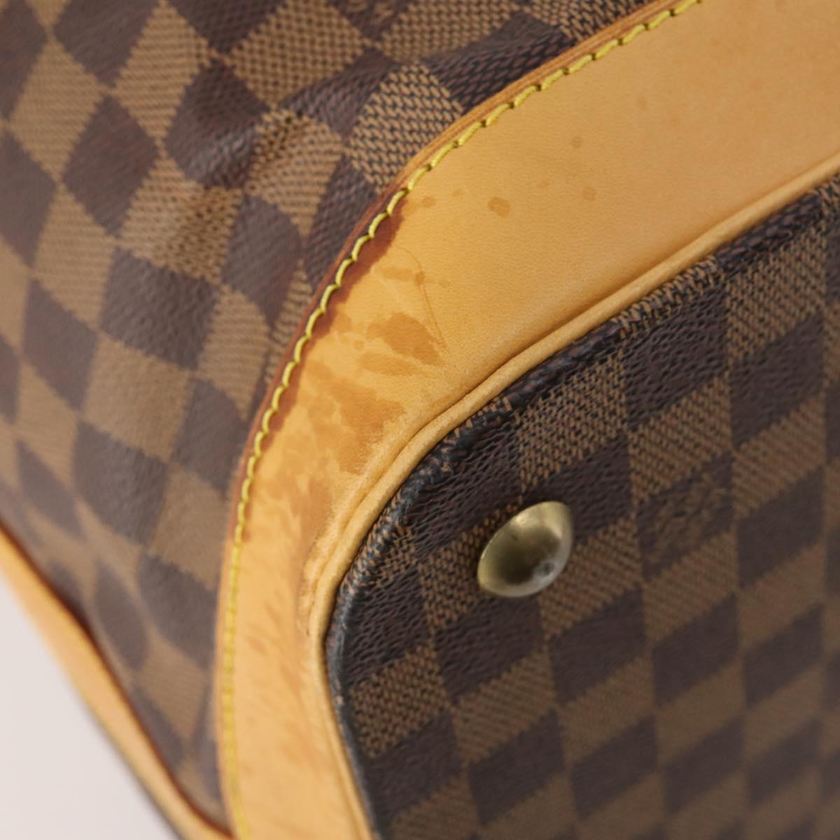 LOUIS VUITTON Damier Ebene Cruiser Bag 45 100th Anniversary N41160 Auth 175770A