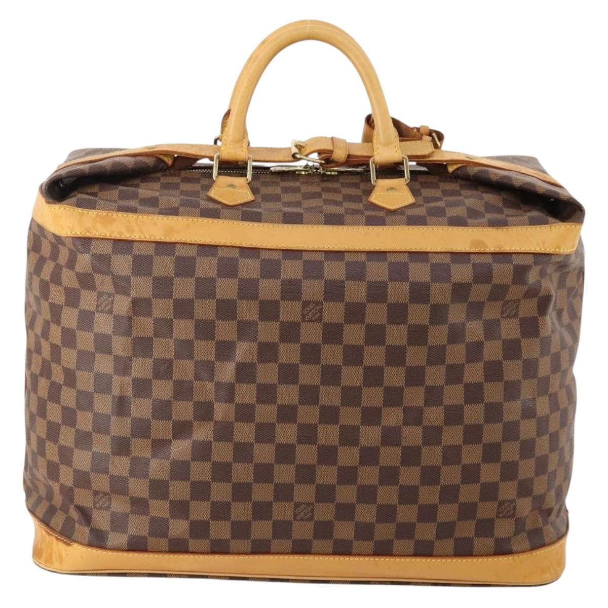 LOUIS VUITTON Damier Ebene Cruiser Bag 45 100th Anniversary N41160 Auth 175770A