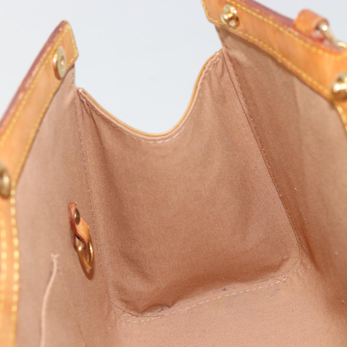 LOUIS VUITTON Monogram Vernis Roxbury Drive Bag 2Way Noisette M91372 Auth 175820