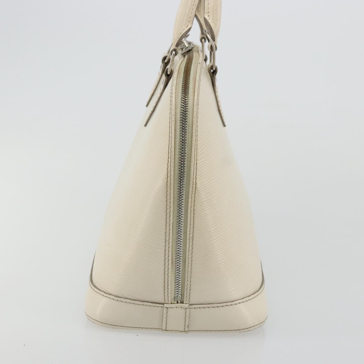 LOUIS VUITTON Epi Alma Hand Bag White Yvoire M4030J LV Auth 175869