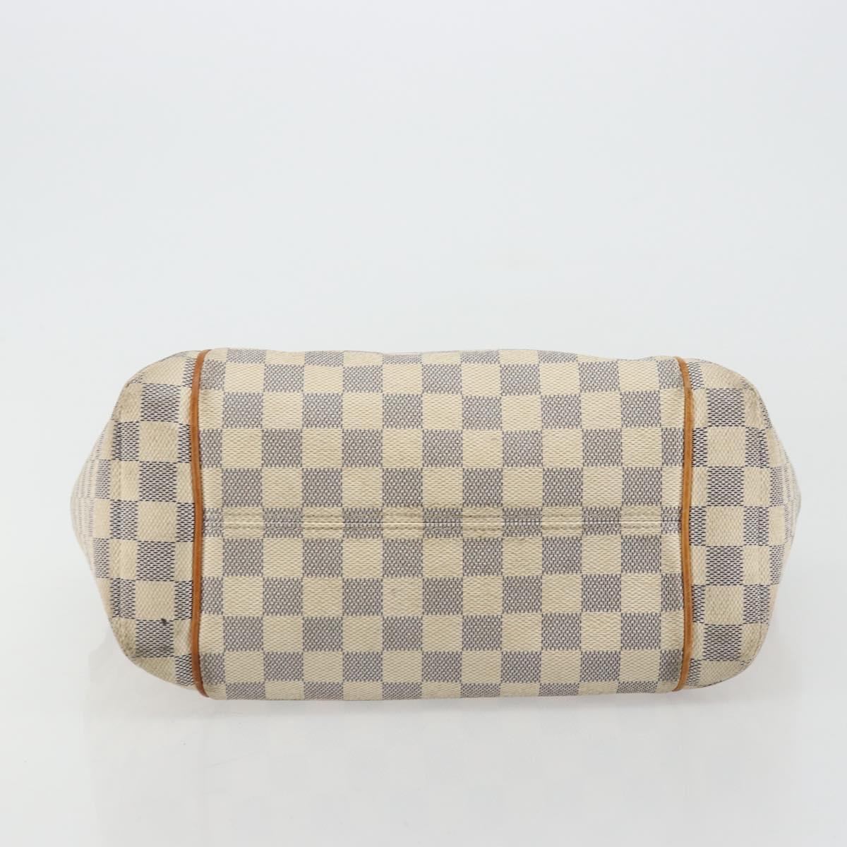 LOUIS VUITTON Damier Azur Totally PM Tote Bag N41280 LV Auth 175875