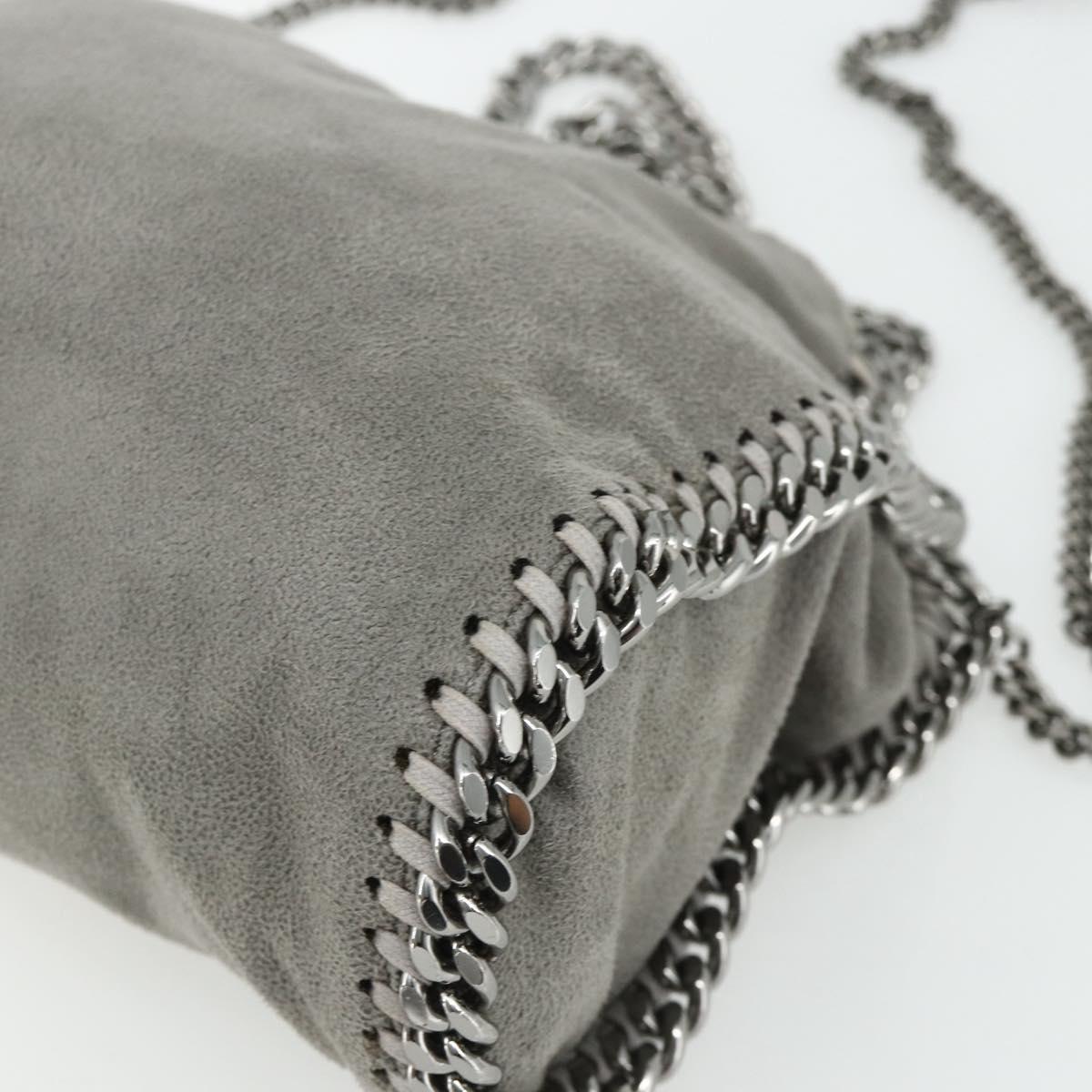 Stella MacCartney Chain Farabella Mini Bag Polyester 2way 371223 Auth 175884