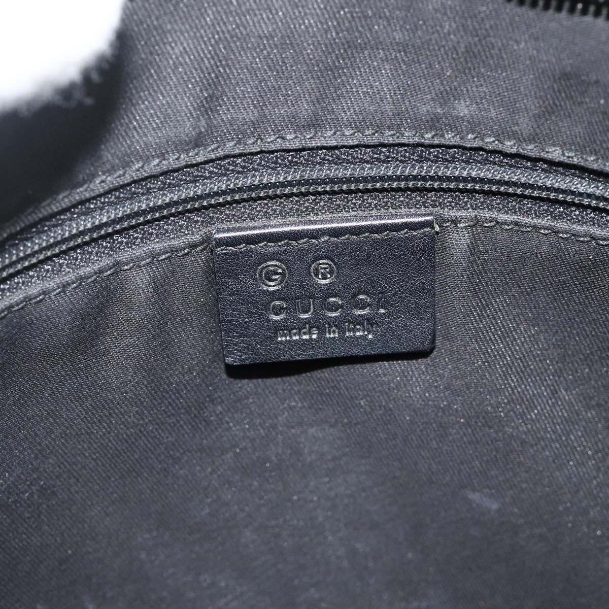 GUCCI GG Supreme Sherry Line Shoulder Bag PVC White Gold 239347 Auth 175897