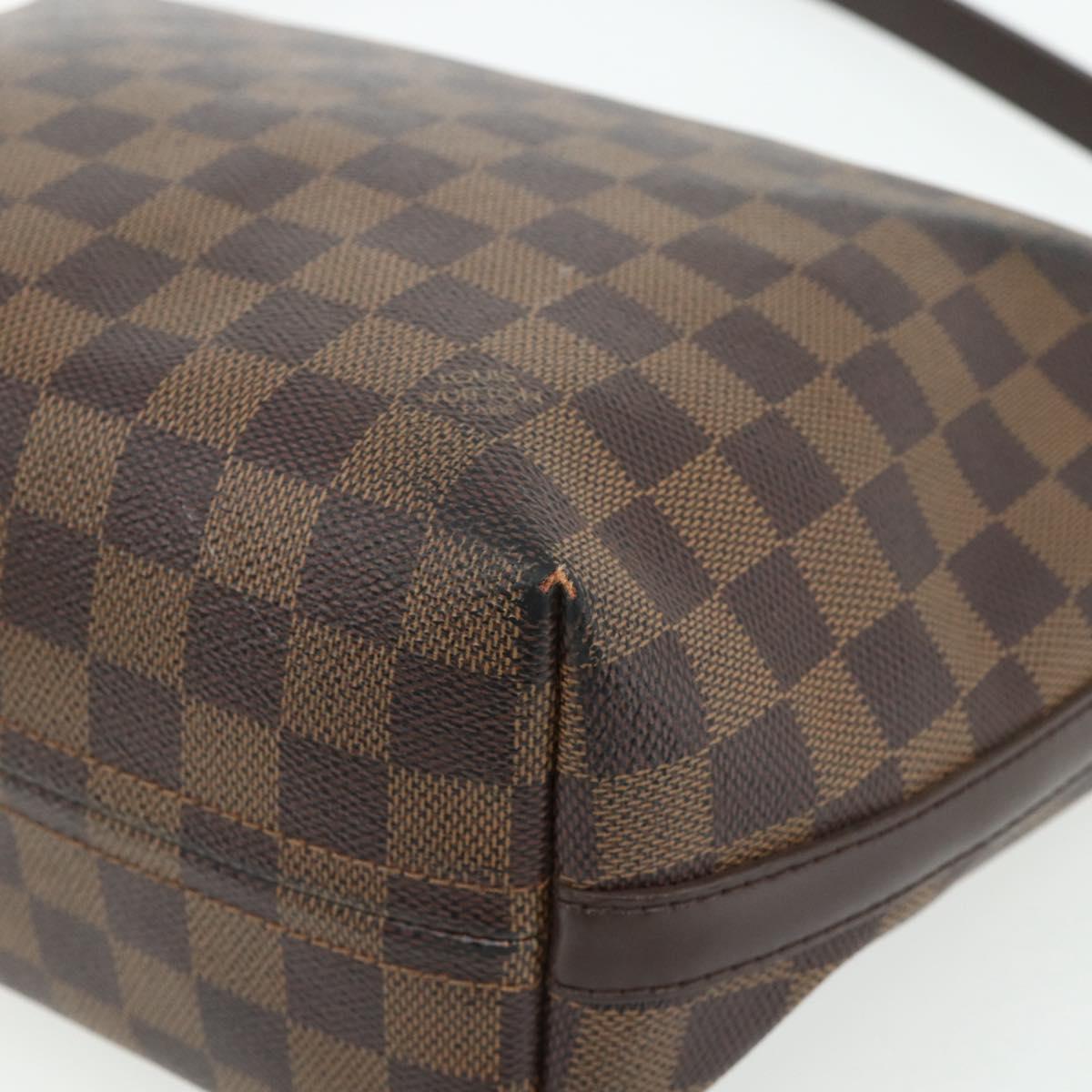 LOUIS VUITTON Damier Ebene Illovo MM Shoulder Bag N51995 LV Auth 175901