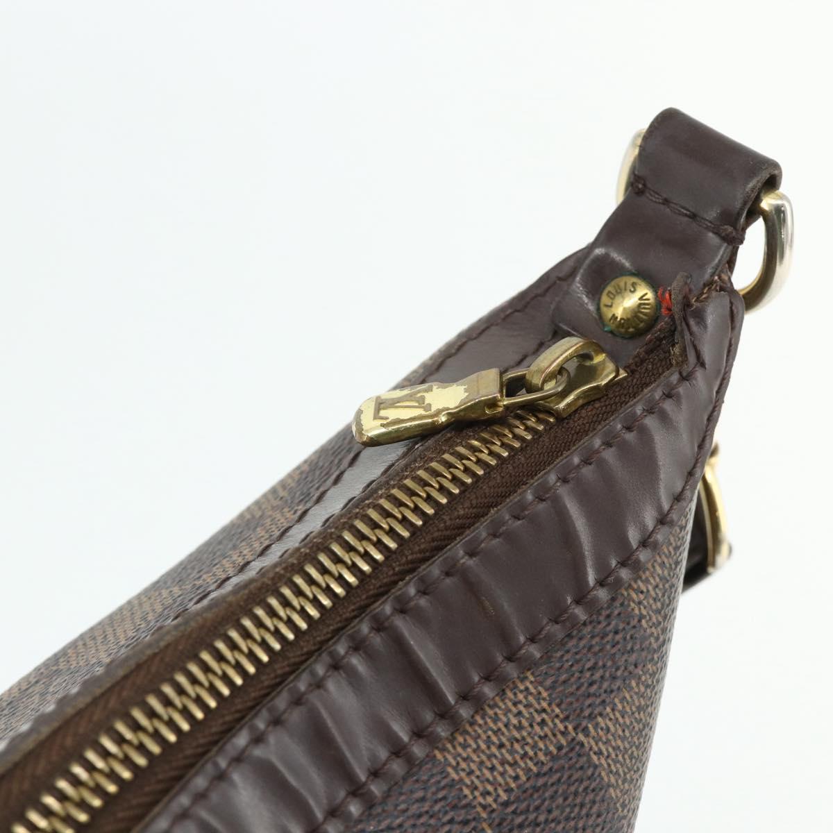 LOUIS VUITTON Damier Ebene Illovo MM Shoulder Bag N51995 LV Auth 175901