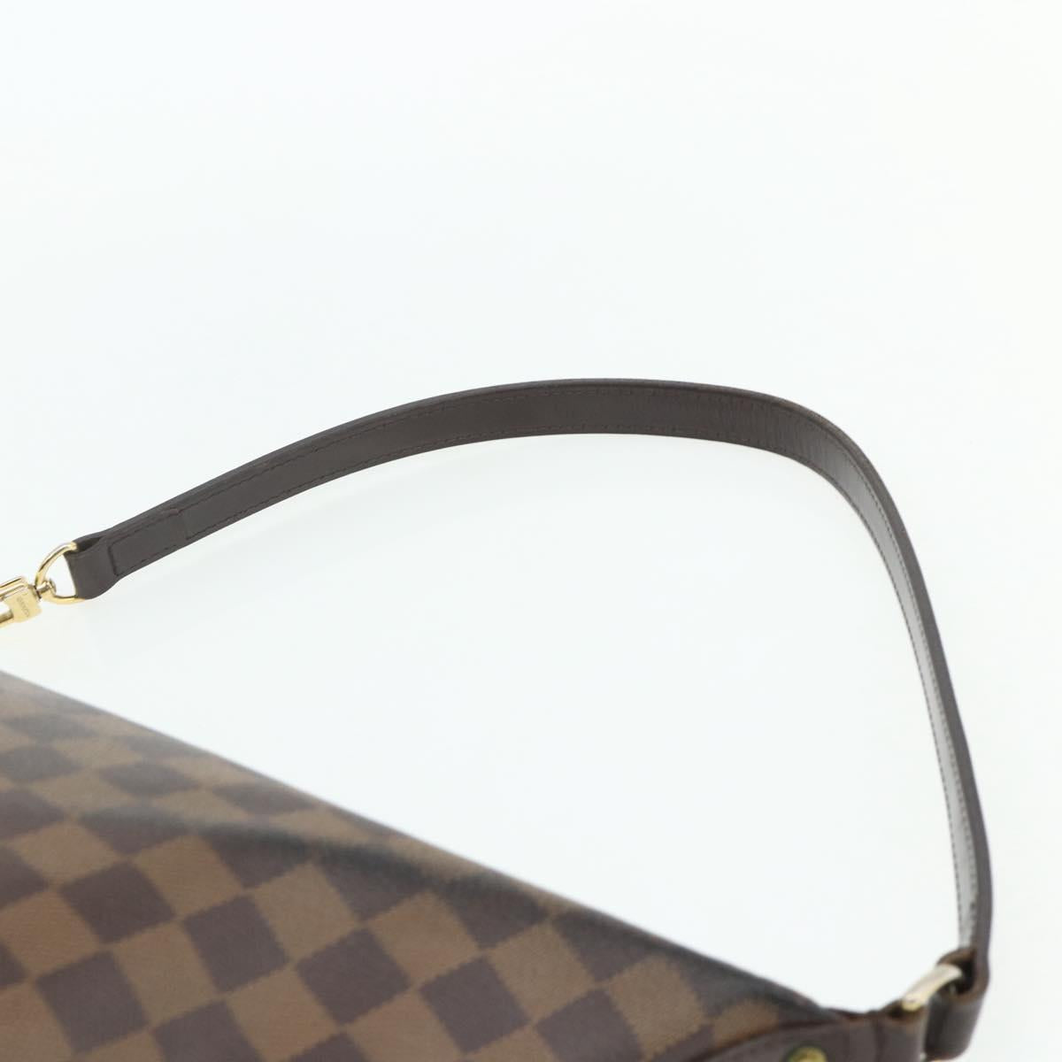 LOUIS VUITTON Damier Ebene Illovo MM Shoulder Bag N51995 LV Auth 175901
