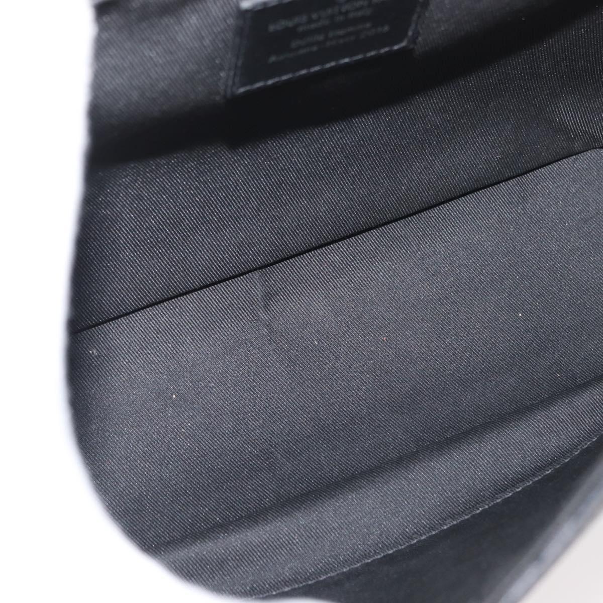 LOUIS VUITTON Monogram Eclipse Messenger Voyage PM Bag M40511 LV Auth 175908