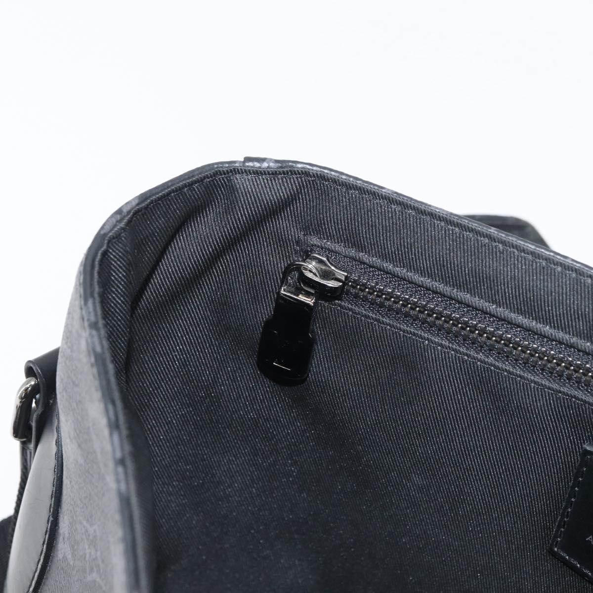 LOUIS VUITTON Monogram Eclipse Messenger Voyage PM Bag M40511 LV Auth 175908